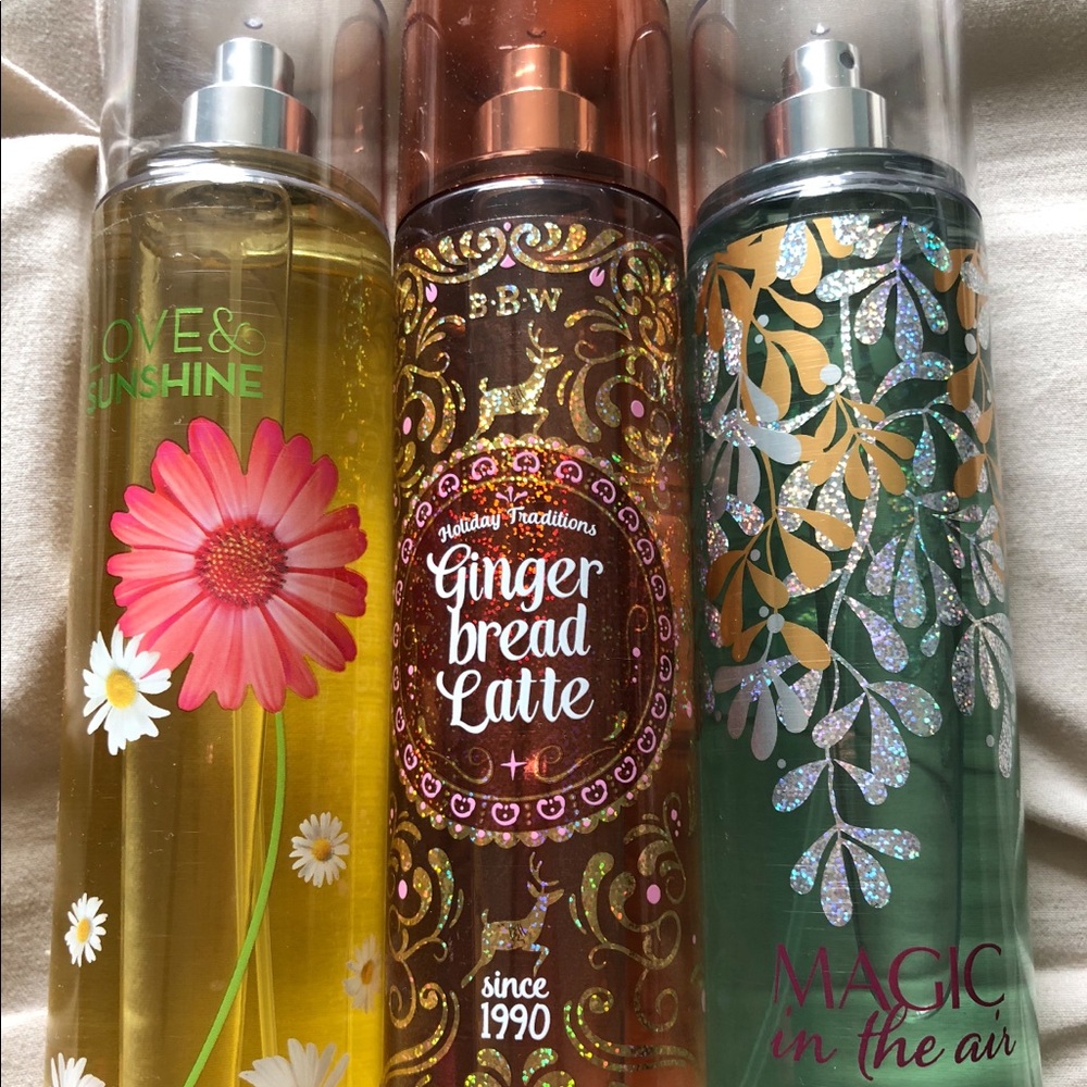 Bath & Body works mists Bundle!!